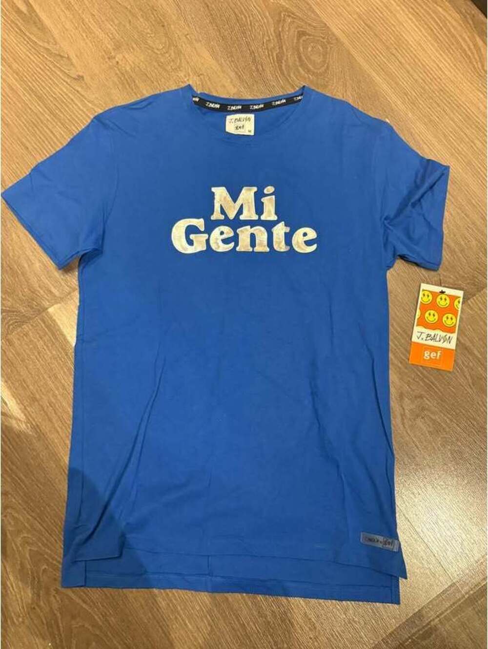 BNWT Gef x J Balvin Mi Gente T Shirt made in Columbia
